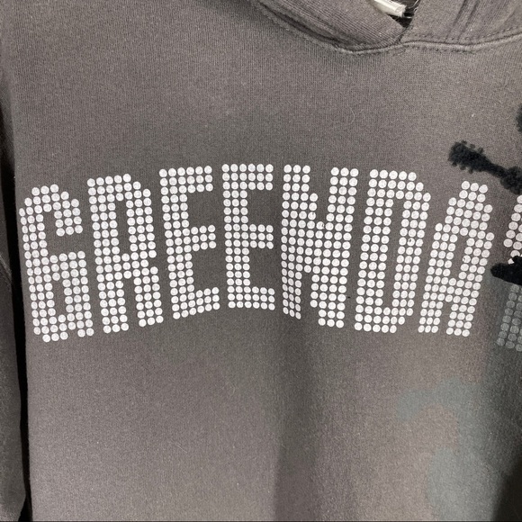 Vintage Greenday Gray Long Sleeve Sweatshirt Size Large - Picture 3 of 10